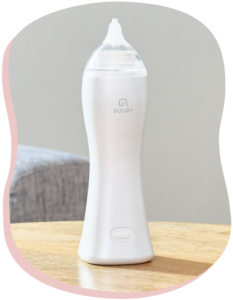 SUUPY ‣ 赤ちゃんにやさしいパワフル＆静音設計の携帯電動鼻吸い器